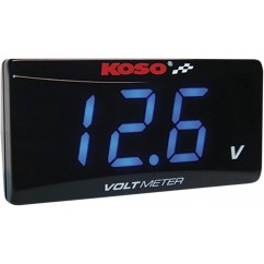 VOLT METER BLUE SUPER THIN