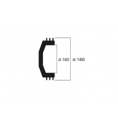 Cloche d'embrayage MALOSSI Maxi Wing  - 1674g