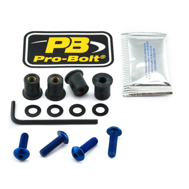 BOLT KIT SCREEN BLUE