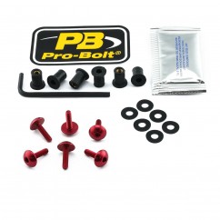 BOLT KIT SCREEN RED