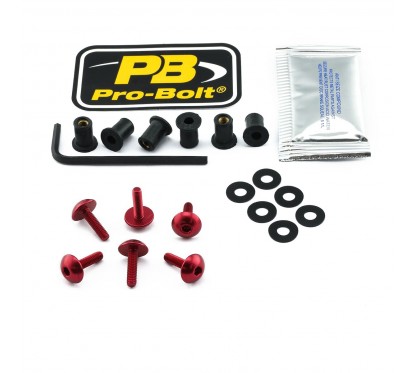 BOLT KIT SCREEN RED