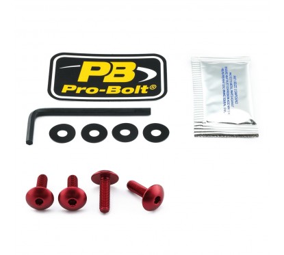 BOLT KIT SCREEN RED