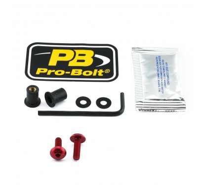 BOLT KIT SCREEN RED