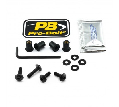 BOLT KIT SCREEN BLACK