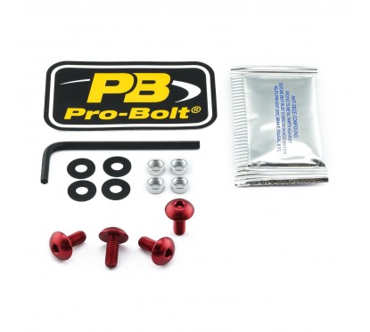 BOLT KIT SCREEN RED