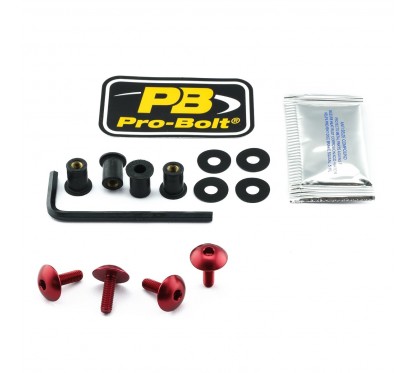 BOLT KIT SCREEN RED