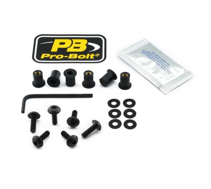 BOLT KIT SCREEN BLACK