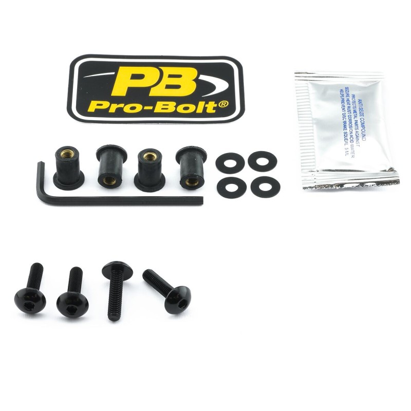 BOLT KIT SCREEN BLACK