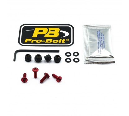 BOLT KIT SCREEN RED