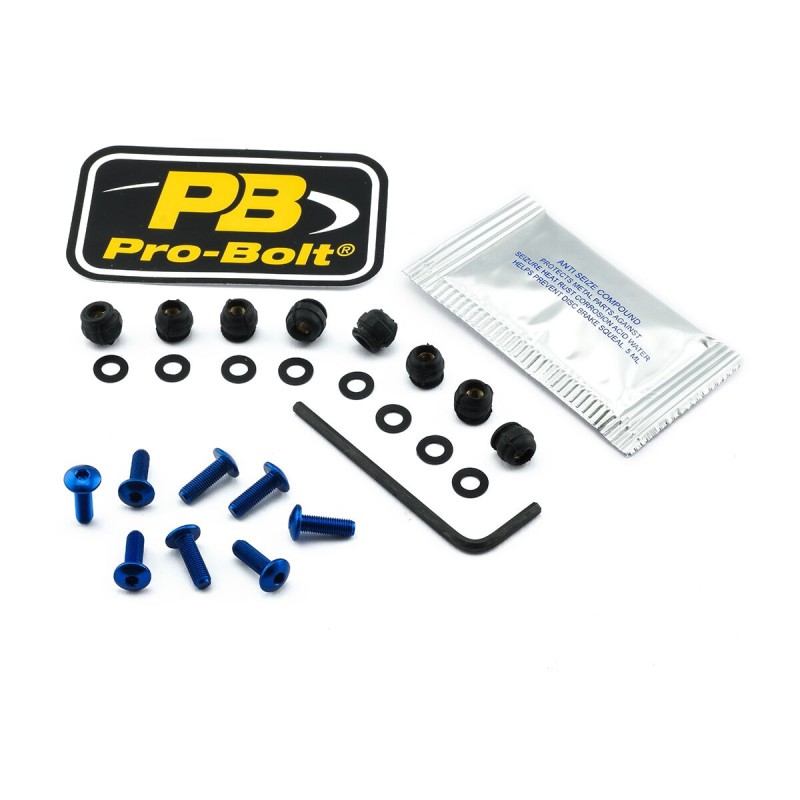 BOLT KIT SCREEN BLUE