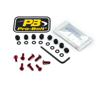 BOLT KIT SCREEN RED