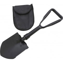 SHOVEL FOLDBLE BLK MSE