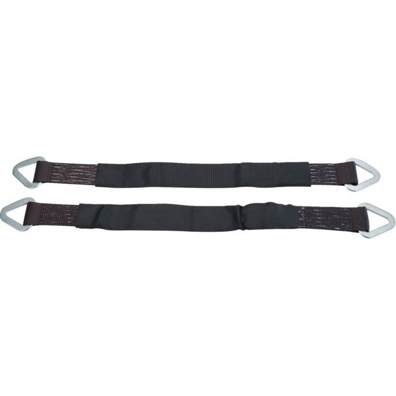 2"x30" AXLE STRAP BLK PAIR MSE