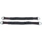 2"x30" AXLE STRAP BLK PAIR MSE