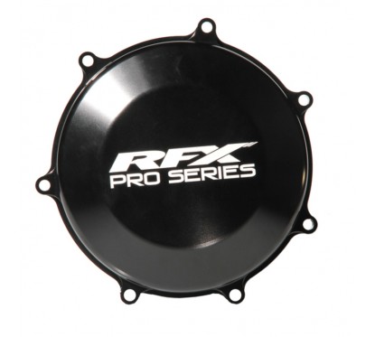 Couvre-carter d’embrayage (Anodisé dur Noir) RFX Pro- Kawasaki KXF450