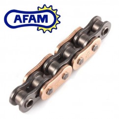 Chaine AFAM 520XSR-G Or - 122 Maillons - Att. Rivet