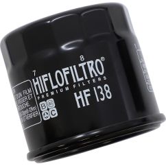 OIL FILTER SPIN-ON PAPER GLOSSY BLACK - HF138