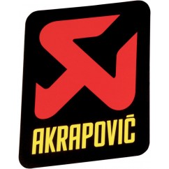 STICKER AKRAPOVIC VERT 75