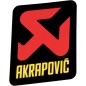 STICKER AKRAPOVIC VERT 75