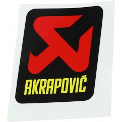 STICKER AKRAPOVIC 57X60