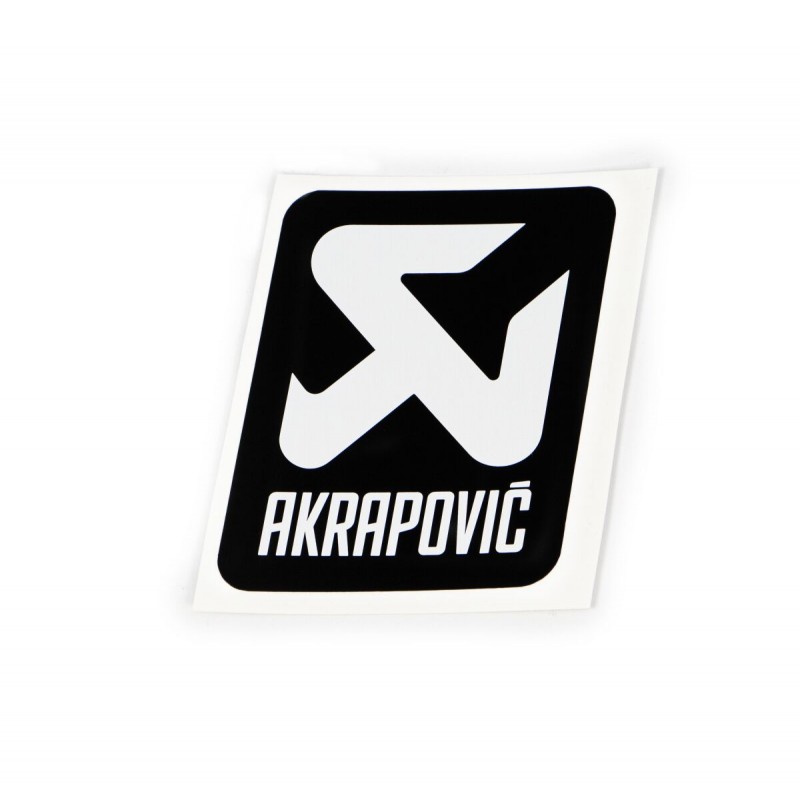 STICKER AKRAPOVIC VERT 75