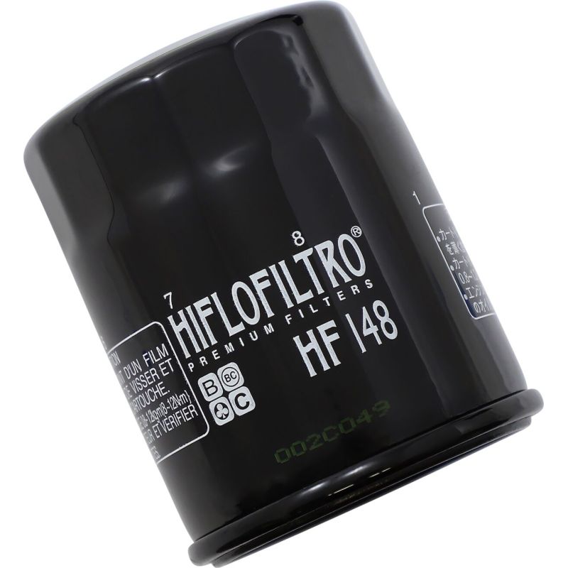 OIL FILTER SPIN-ON PAPER GLOSSY BLACK - HF148