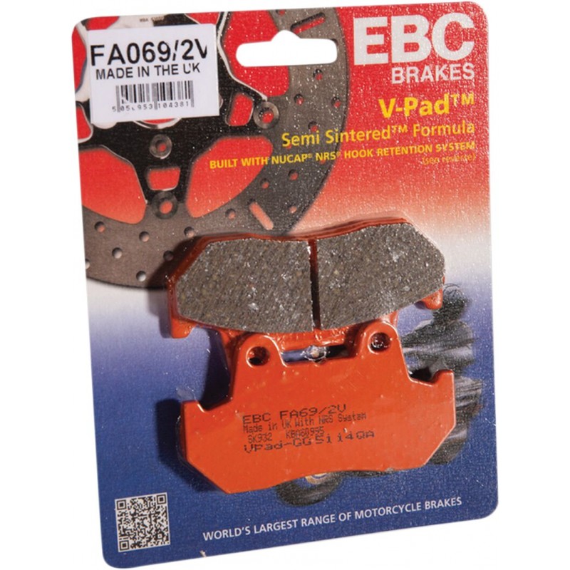 BRAKE PAD FA SER ORGANIC