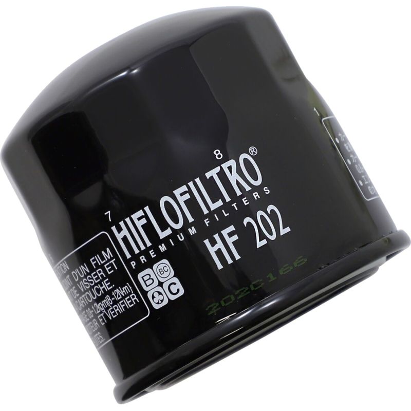 OIL FILTER SPIN-ON PAPER GLOSSY BLACK - HF202