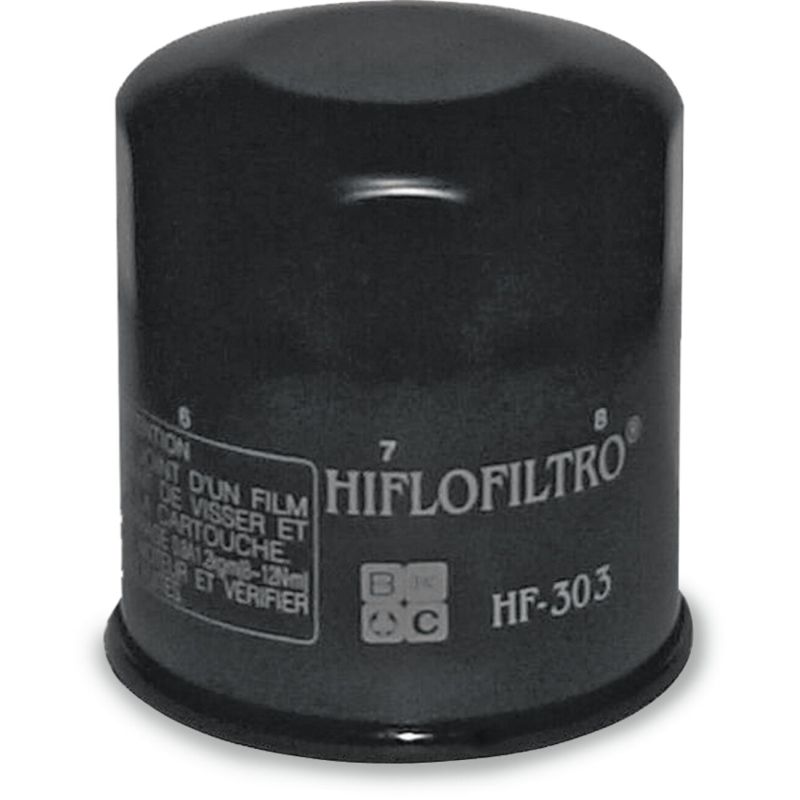OIL FILTER SPIN-ON PAPER GLOSSY BLACK - HF303