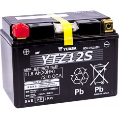 BATTERY WET SEALED YTZ12S