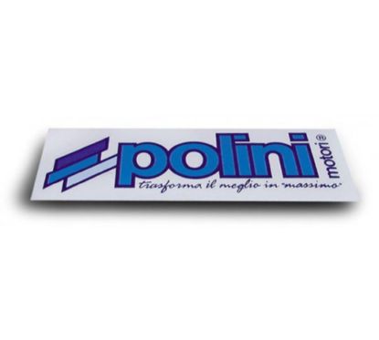 Autocollant rectangulaire POLINI PVC 100x34cm