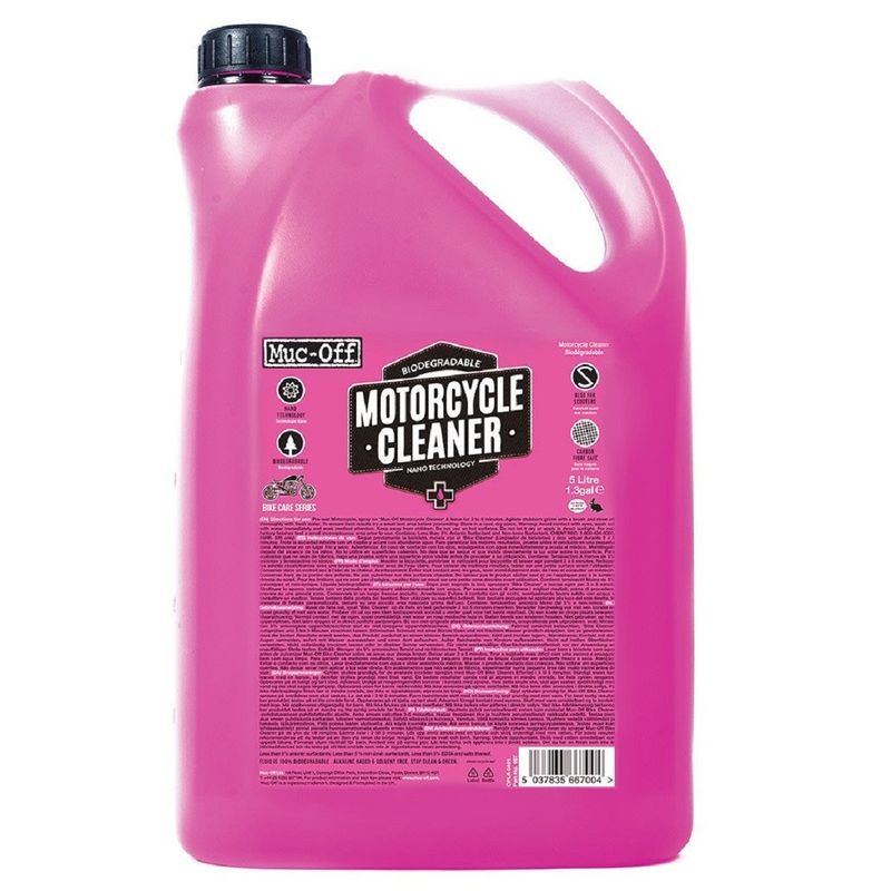Nettoyant moto Nano-Tech MUC-OFF Motorcycle Cleaner - 5L Nettoyant moto Nano-Tech MUC-OFF Motorcycle Cleaner - 5L