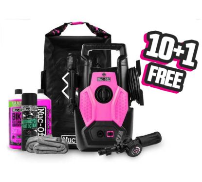Kit nettoyeur haute-pression pour motos MUC-OFF - Lot de 10 + 1 gratuit