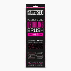 Jeu de 3 brosses microfibre MUC-OFF Jeu de 3 brosses microfibre MUC-OFF