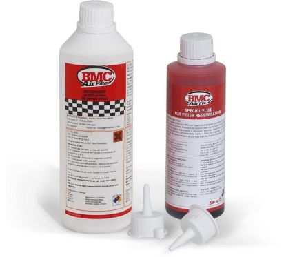 Kit d'entretien nettoyant et bouteille d'huile BMC - flacon 500ml + 250ml