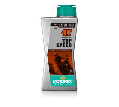 Huile moteur MOTOREX Top Speed 4T - 15W50 JASO MA2 - 60L