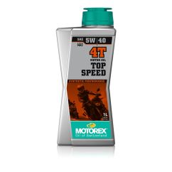 Huile moteur MOTOREX Top Speed 4T - 5W40 JASO MA2 - 60L