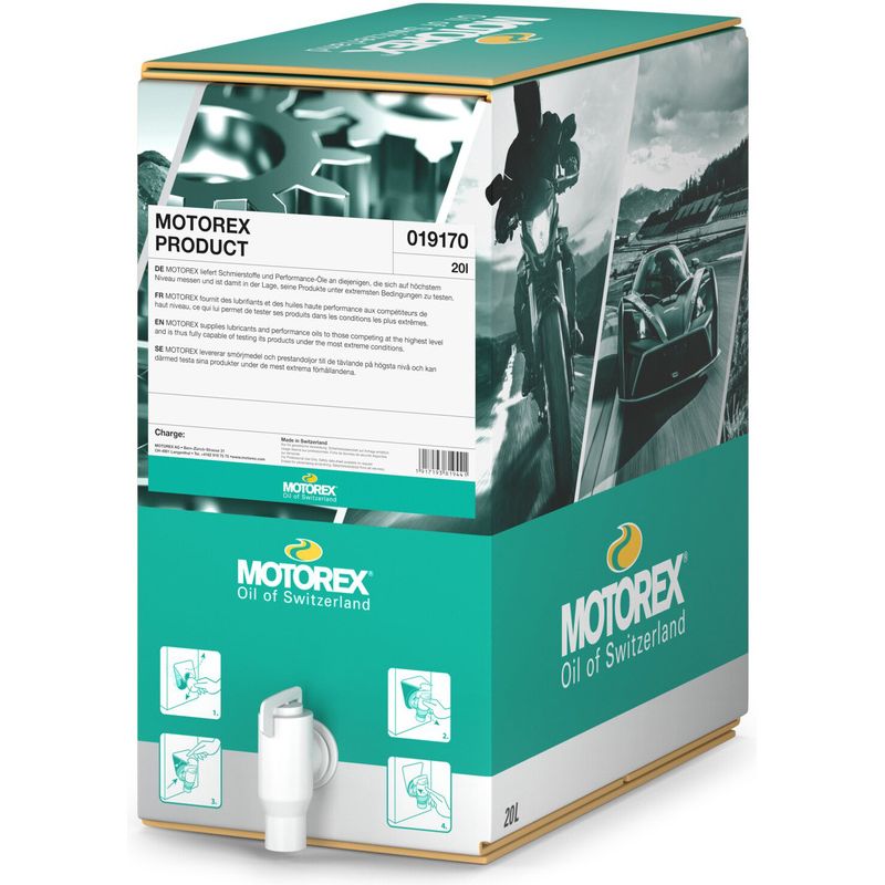 Huile moteur MOTOREX Top Speed 4T - 10W40 JASO MA2 - 20L