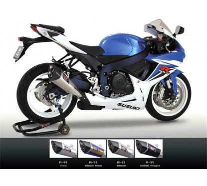 Silencieux Yoshimura R11 Inox Suzuki GSX-R 600/750