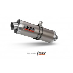 Silencieux MIVV Oval Classic inox Honda XL650V Transalp