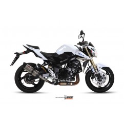 Silencieux MIVV Suono inox/casquette carbone Suzuki GSR 750