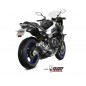 Silencieux MIVV MK3 Steel Black/casquette inox Yamaha MT-10