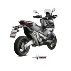 Silencieux MIVV Delta Race inox /casquette carbone Honda X-ADV 750