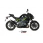 Silencieux MIVV Delta Race Steel Black/casquette carbone Kawasaki Z900