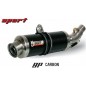 Silencieux MIVV GP carbone  Triumph Speed Triple 1050