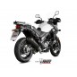 Ligne complète MIVV Oval carbone/casquette carbone - Suzuki DL650 V-Strom