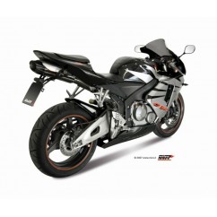 Silencieux MIVV Suono inox/casquette carbone Honda CBR600RR