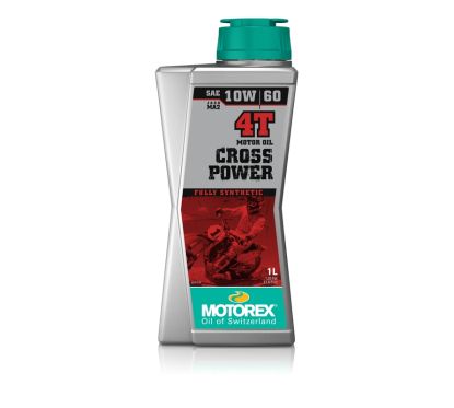 Huile moteur MOTOREX Cross Power 4T - 10W60 JASO MA2 - 60L