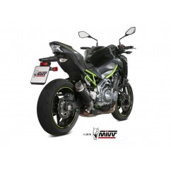 Silencieux MIVV GP-Pro carbone/casquette inox Kawasaki Z900