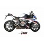 Silencieux MIVV MK3 carbone/casquette inox BMW S1000RR